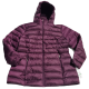 32 Degrees Womens Plus Size Packable Down Hooded Puffer Nylon Coat Dark Red OX Affordable Designer Brands