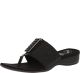Anne Klein Knohow Sport Thong Sandals Black