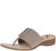 Anne Klein Knohow Sport Thong Sandals Bronze