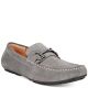 Alfani Mens James Suede Drivers with Bit Loafer Shoes Grey 7 M Affordable Designer Brands