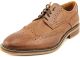 Alfani Tyler Wing-Tip Derby Oxfords Shoes, Dark Tan 