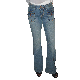 American Rag Double-Button Flare-Leg Jeans Pants