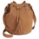 American Rag Faux-Suede Bucket Bag Glazed Ginger front from Affordable Designer Brands