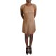 As U Wish Juniors Faux-Suede Shift Dress Camel  Affordable Designer Brands