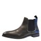 Anthony Veer Mens Jefferson Chelsea Leather Black 13M Affordable Designer Brands