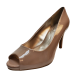 Bandolino Womens Dress Shoes Rainaa High Heel Open Toe Pumps 9M Natural Beige from Affordable Designer Brands