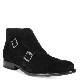 Bar III Mens Dante Double Monk Chukka Boots Black 