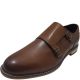 Bar III Men's Jesse Leather Monk-Strap Oxfords Brown 10.5W from Affordabledesignerbrands.com