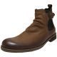 Bar III Mens Nelson Chelsea Buckle Boots Medium Brown 8.5 M Affordable Designer Brands