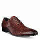 Bar III Mens Saxon Triple Cap Toe Oxfords Oxblood