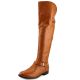 Bar III Daphne Block-Heel Over-The-Knee Riding Boots Banana Bread 7M from Affordabledesignerbrands.com