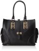 Big Buddha Porter Black Tote