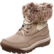 Bearpaw Women's Becka Cold-Weather Winter Boots Beige Stone 7 Affordable Designer Brands