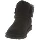 Bearpaw Women's Koko Wide Width Suede Booties Charcoal 7M Affordable Designer Brands