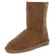 BEARPAW Emma Short Winter Boots Suede Rustcopper 8M Affordable Designer Brands