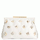 Badgley Mischka Gwendolyn Clutch Handbag Ivory