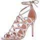 BCBGeneration Joanna Dress Sandals Synthetic Silver Gray 5.5M from Affordable Designer Brands