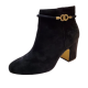 Bella Vita Womens Shoes Diaz Leather Cushioned Ankle Booties 10N Black