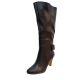 Bella Vita Womens  Winter Shoes Troy II Wide Calf Tall Dress Boots 10M Black from Affordable Designer Brands