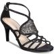 Caparros Quantum Evening Sandals Fabric Dark Gray 6M from Affordable Designer Brands