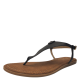 Circus by Sam Edelman Womens Carolina Thong Flat Sandals Black 9.5M from Affordable Designer Brands