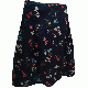Charter Club Cotton Printed Skirt Intrepid Blue Floral Combo 14