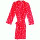 Charter Club Women Fleece Short Robe Big Snow Flakes Medium Affordable Designer Brands