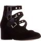 Charles David Charles Lewis Block-Heel Pumps Black 8.5 M from Affordable Designer Brands