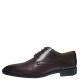 Carlos Santana Mens Power Print Lace-up Oxford Leather Dark Brown Dress Shoe 8.5 M from Affordable Designer Brands