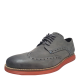 Cole Haan Mens Original Grand  Leather Grey Oxfords 8M Affordable Designer Brands