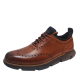 Cole Haan Zerogrand Mens 4GZ Wingtip Dress Oxfords 13M Brown British Tan Java from Affordable Designer Brands