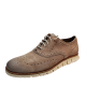 Cole Haan Mens Shoes Zerogrand Leather Wing Tip Brogue Oxfords 8.5M Warm Stucco from Affordable Designer Brands