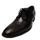 Calvin Klein Men's Ripley Black Box Textured Leather Oxford Black 10M US 43EU Affordable Designer Brands