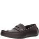 Calvin Klein Mens Ivan Penny Driver Loafer Dark Brown 9 M from Affordable Designer Brands