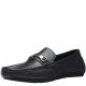 Calvin Klein Men's Maddix Textured Drivers with Bit Navy 10.5 M Affordable Designer Brands
