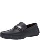 Calvin Klein Men's Kolton Leather Loafers Blue 9M Affordable Designer Brands