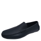 Calvin Klein Men's Kaleb Leather Loafers Dark Navy 12 M Affordable Designer Brands