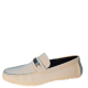 Calvin Klein Mens Kolton Dress Casual Suede Loafers White 13M