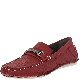 Calvin Klein Magnus Embossed Drivers Shoes Red Textured 9