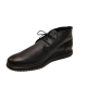 Calvin Klein Mens Terrell Chukka Boots Leather Black 10.5 M Affordable Designer Brands