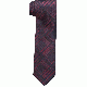 Calvin Klein Mens Indigo Plaid Tie Red 