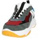 Calvin Klein Jeans Men's Marvin Sneakers Red Grey Blue Black 10 M from Affordabledesignerbrands.com