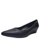 Calvin Klein Women's Germina Wedge Pumps Leather Black 7 M from Affordable Designer Brands
