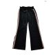 Calvin Klein Performance Velour Track Jogger Pants Black Bare Pink Large