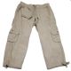 Calvin Klein Performance Poplin Capri Cargo Pants Medium Beige