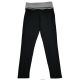Calvin Klein Performance Fold-Over Waistband Ankle Leggings White XSmall