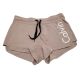Calvin KleinPerformance Curved-Hem Shorts Brown Pink Medium