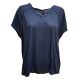 Calvin Klein Performance Relaxed Tie-Back T-Shirt Grey Large