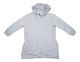 Calvin Klein Performance Textured Crossover-Neckline Hoodie Pearl Grey Heather medium front from Affordable Designer Brands