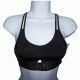 Calvin Klein Iron Strength Logo Bralette Black